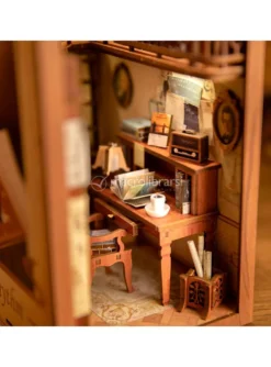 Puzzle in Legno 3D Book Nook Kit - The Secret Rhythm