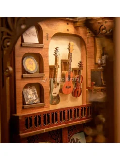 Puzzle in Legno 3D Book Nook Kit - The Secret Rhythm