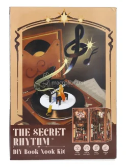 Puzzle in Legno 3D Book Nook Kit - The Secret Rhythm