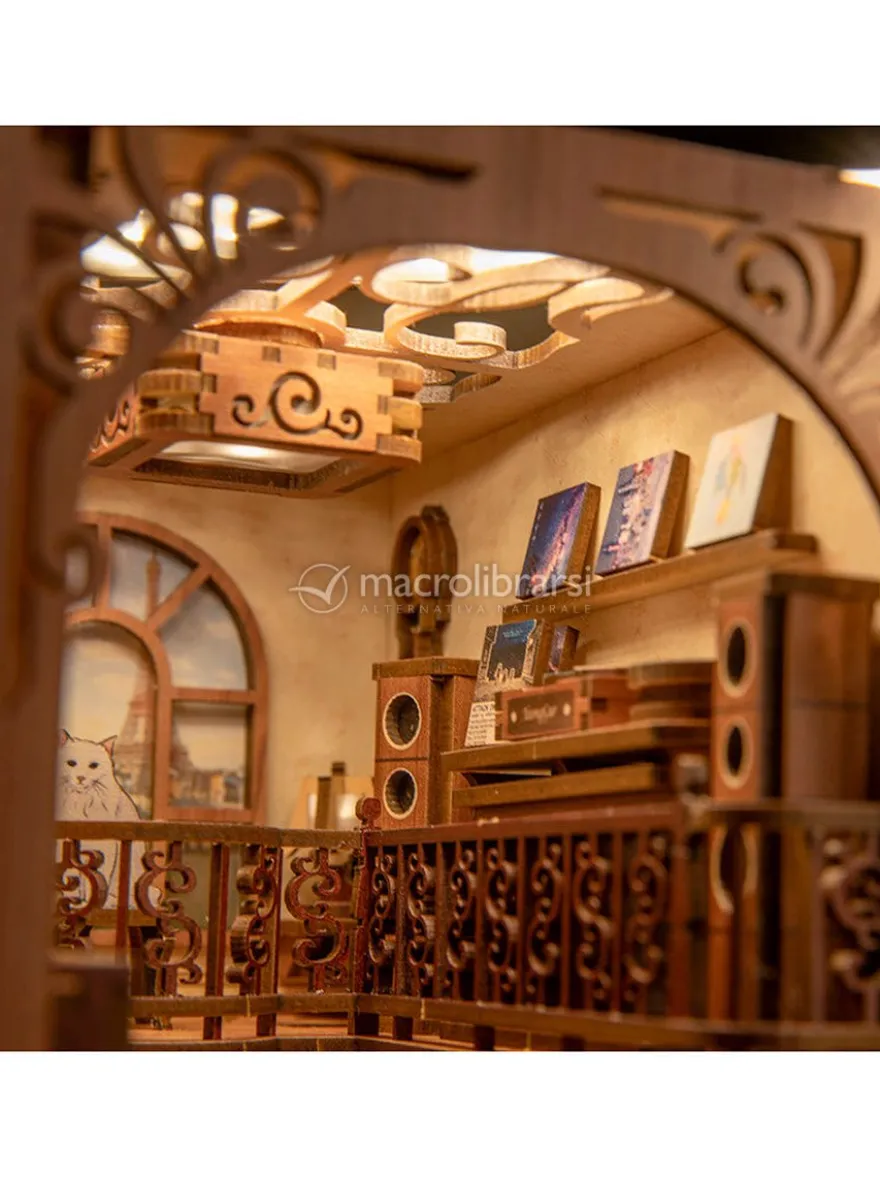 Puzzle in Legno 3D Book Nook Kit - The Secret Rhythm