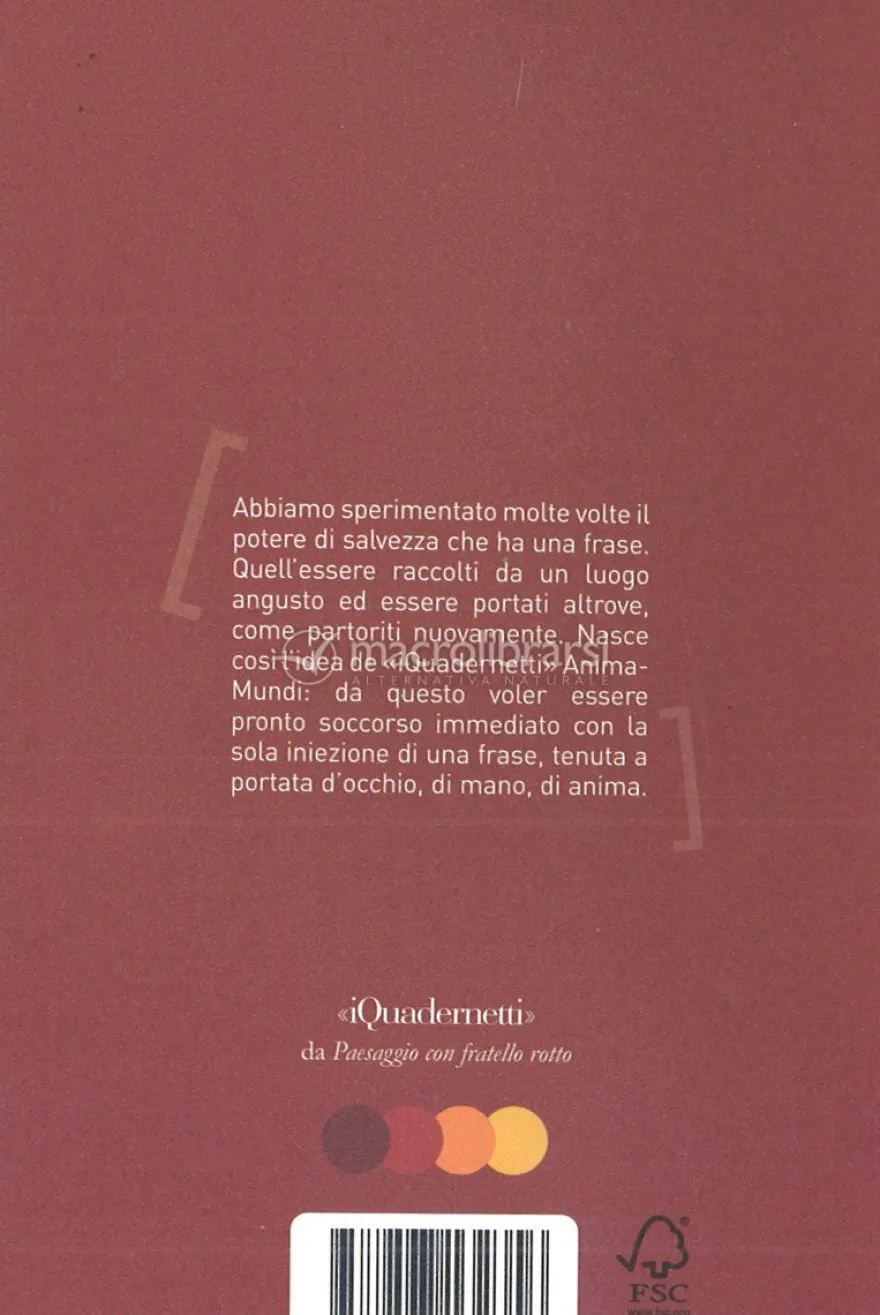 Quadernino "Vola. Adesso. Basta Fingere quel Rasoterra"