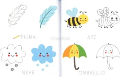 Quaderno delle Parole, del Pregrafismo e del Colorare