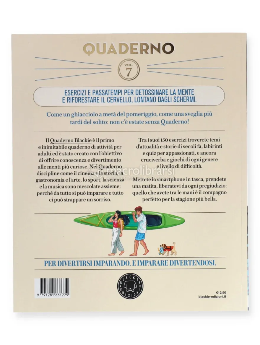Quaderno di Compiti delle Vacanze per Adulti - Vol. 7
