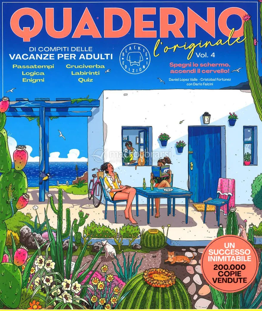 Quaderno di Compiti delle Vacanze per Adulti - Vol. 4