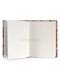 Quaderno Rilegato in Cotone - Borgogna