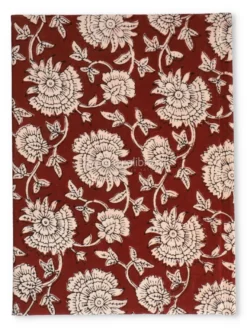 Quaderno Rilegato in Cotone - Borgogna