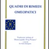 Quadri di Rimedi Omeopatici