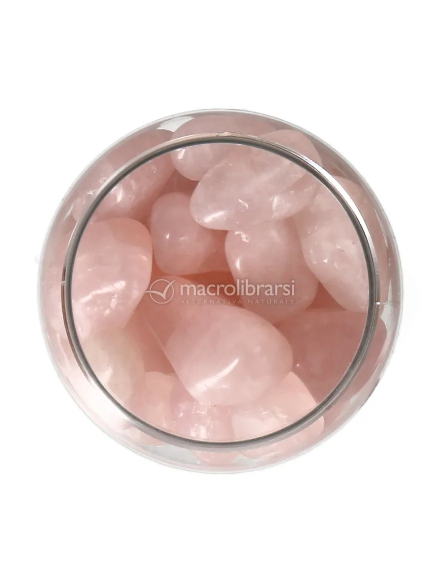 Quarzo Rosa Burattato - Qualità AA