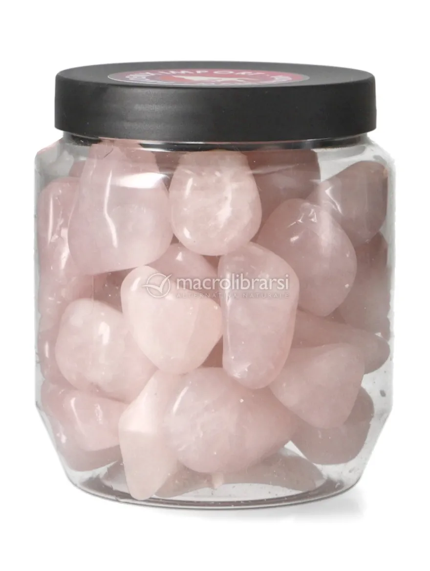 Quarzo Rosa Burattato - Qualità AA