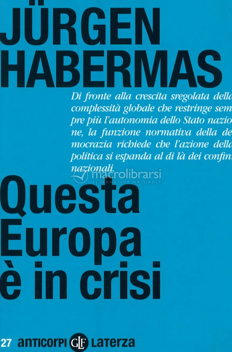 Questa Europa è in Crisi
