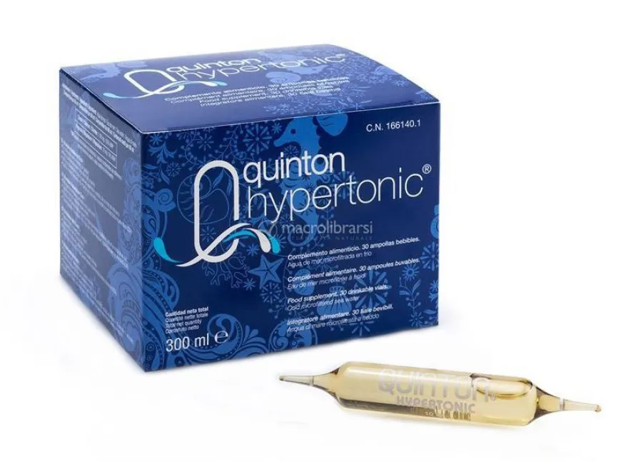 Quinton Hypertonic - Acqua di Mare Ipertonica 30 ampolle