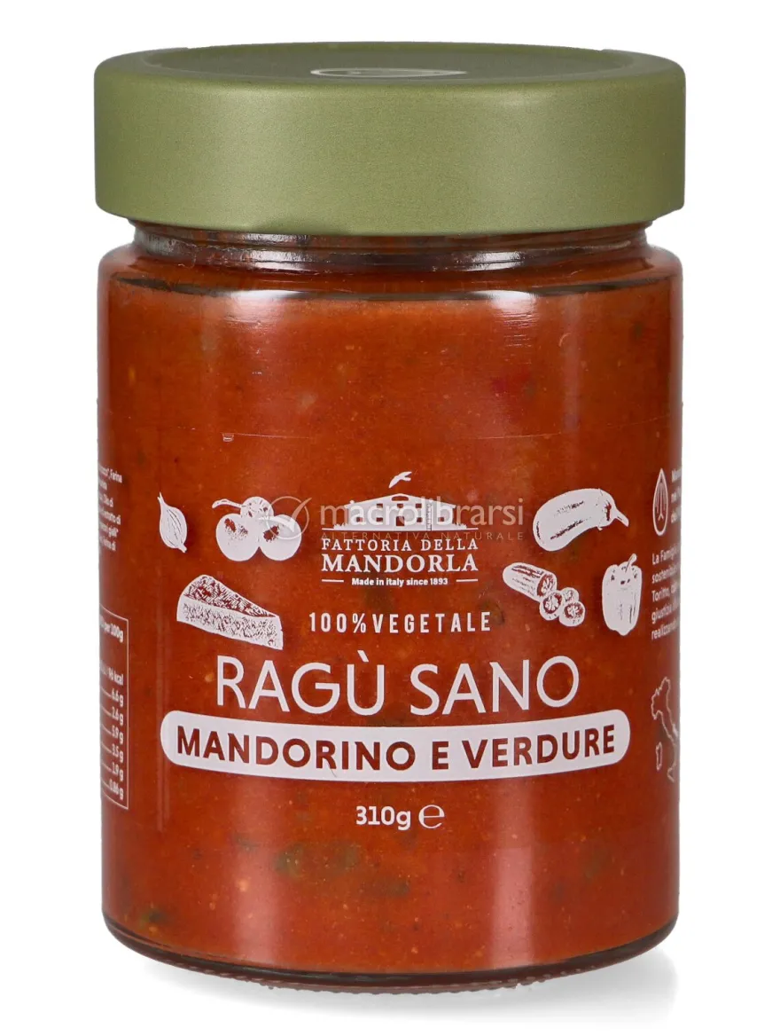 Ragù Sano Biologico con Mandorino® e Verdure