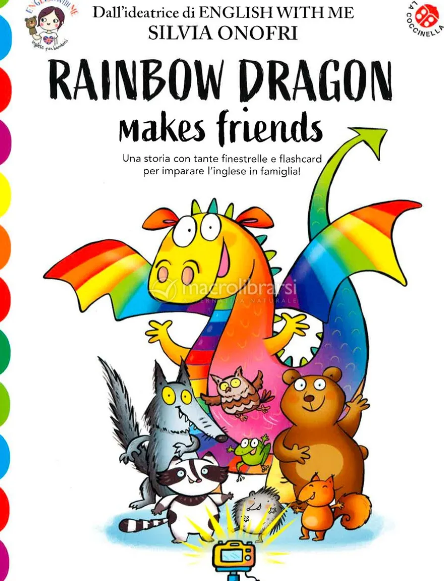 Rainbow Dragon Makes Friends