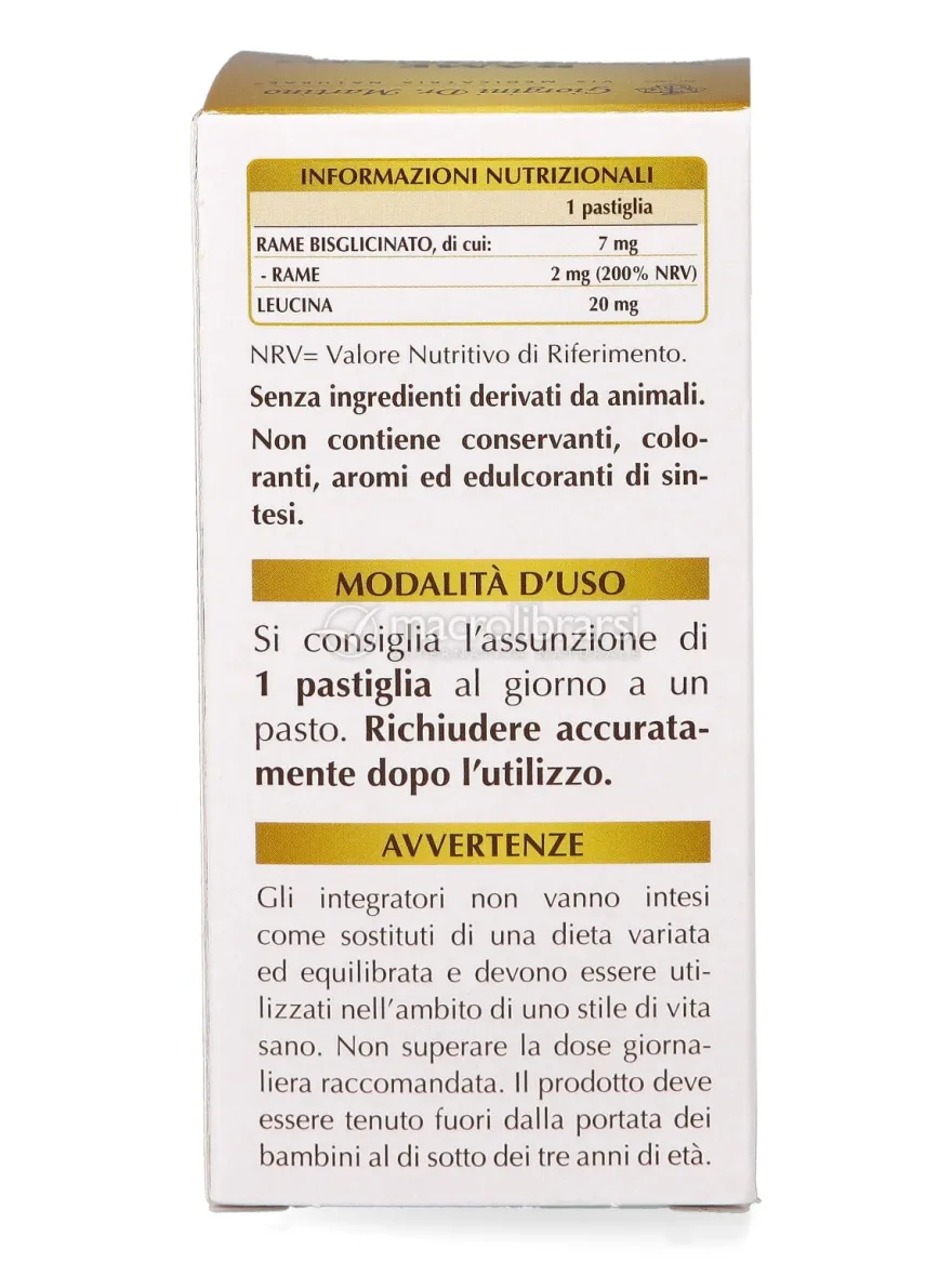 Rame Bisglicinato - Pastiglie