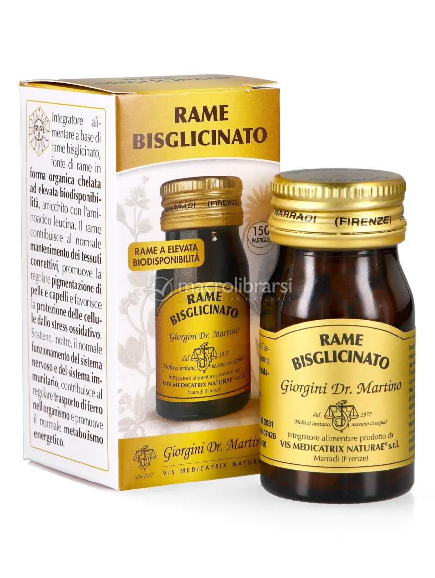 Rame Bisglicinato - Pastiglie