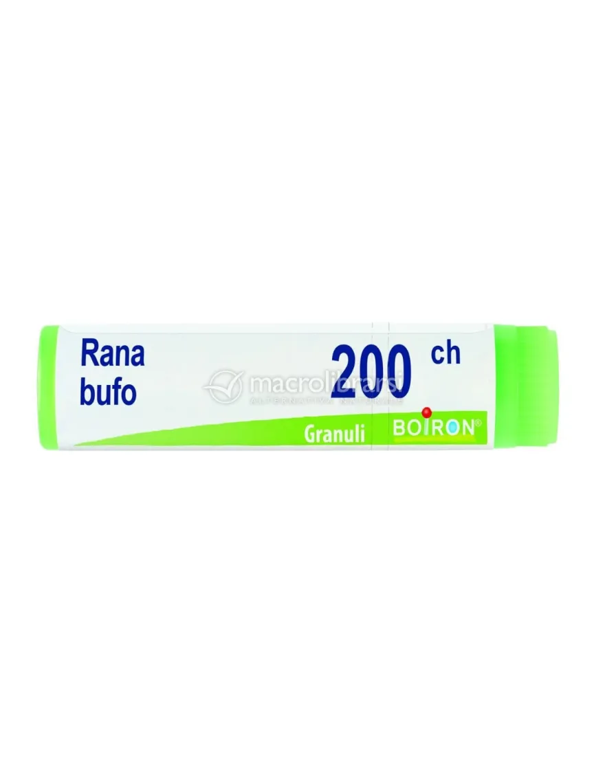 Rana Bufo 200CH Globuli Monodose Boiron