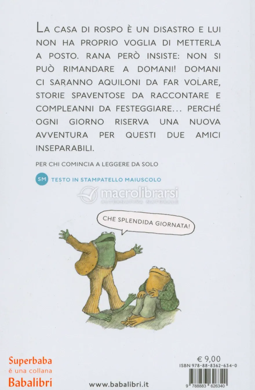 Rana e Rospo all'Avventura