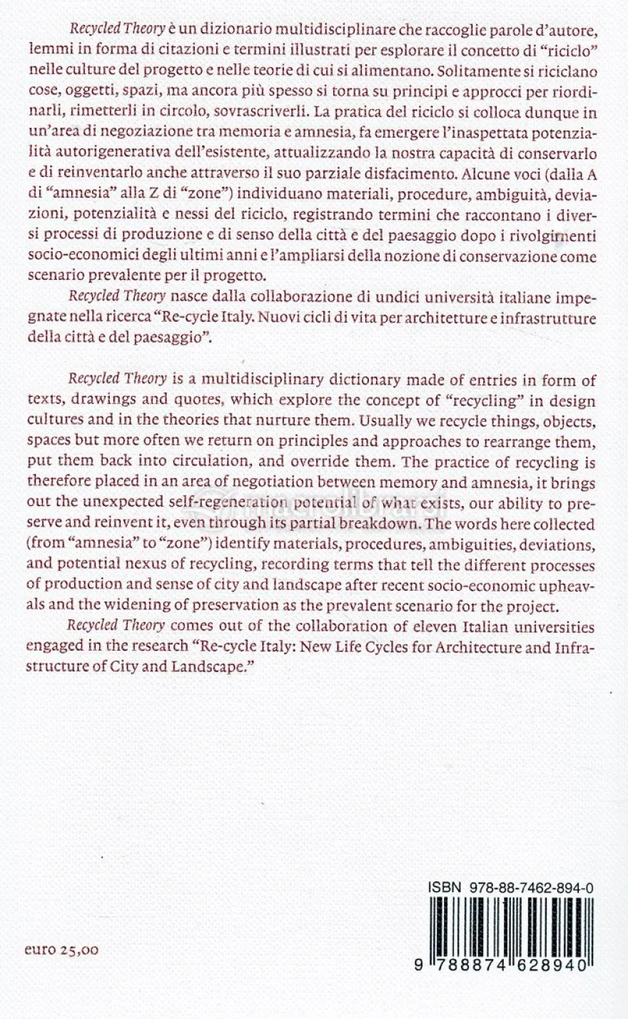 Recycled Theory: Dizionario Illustrato