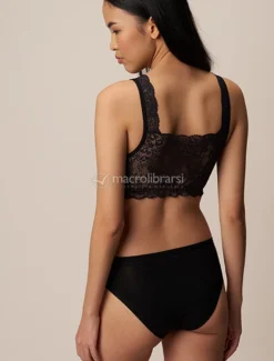 Reggiseno Bralette in Pizzo - Nera - Taglia 2