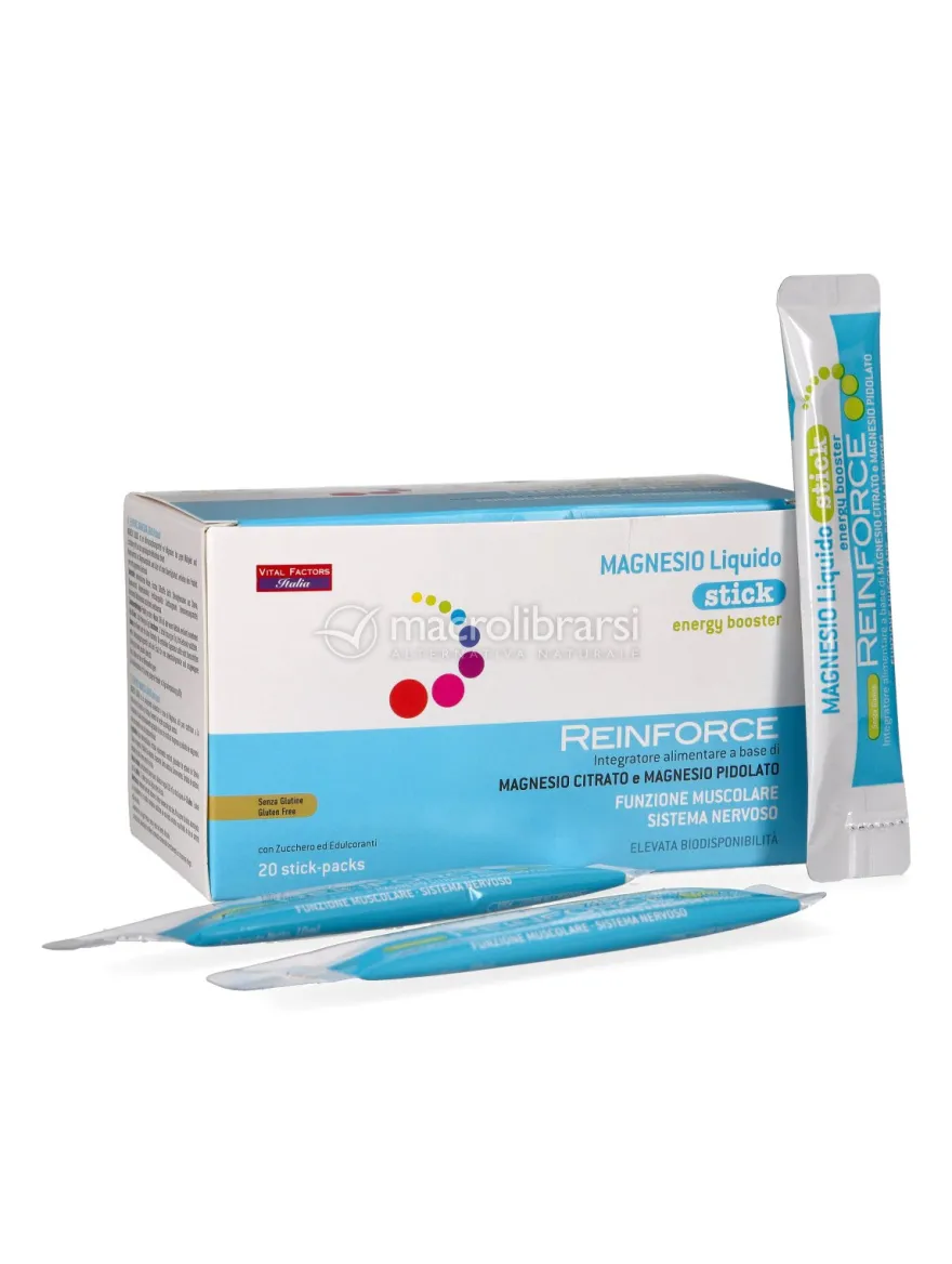 Reinforce - Magnesio Liquido - 20 Stick