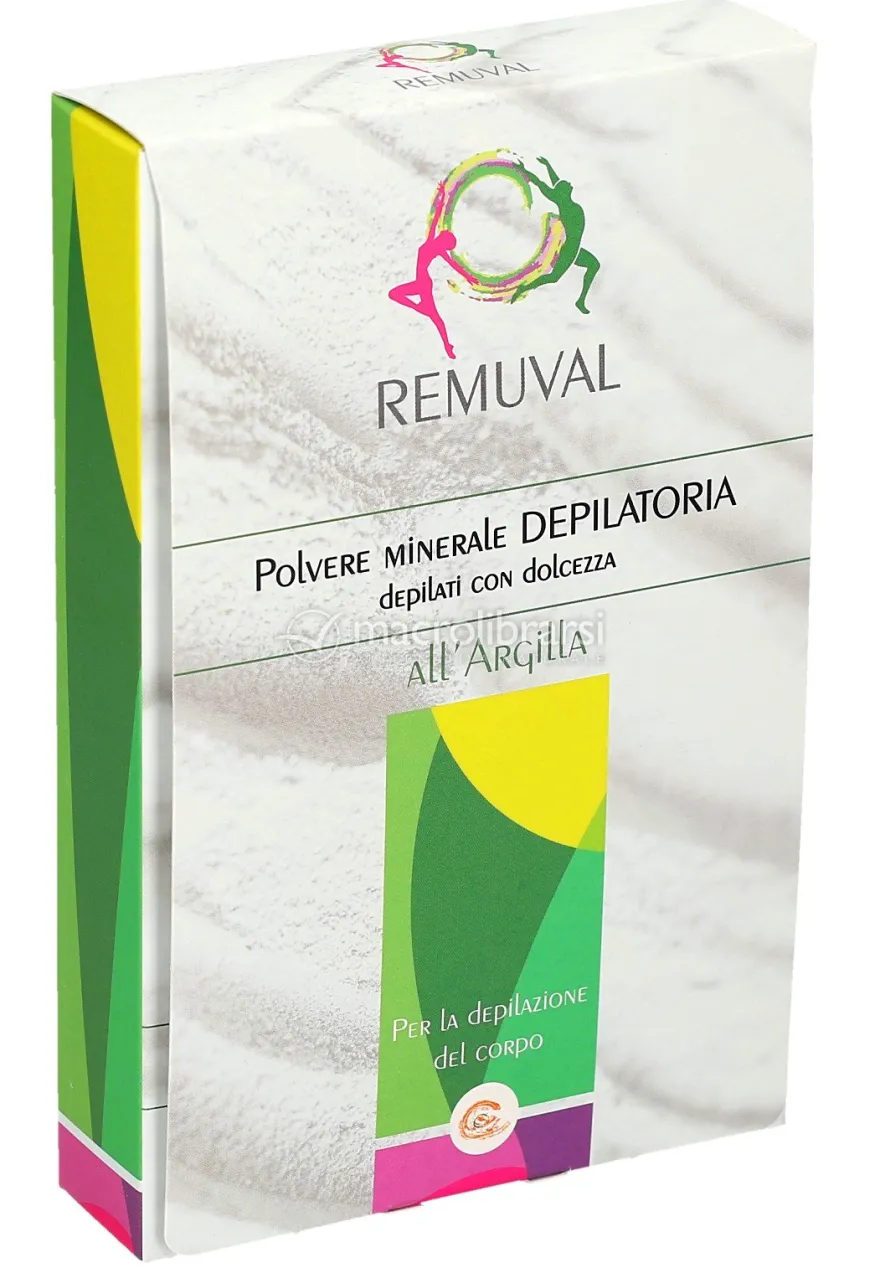 Remuval - Polvere Minerale Depilatoria all'Argilla