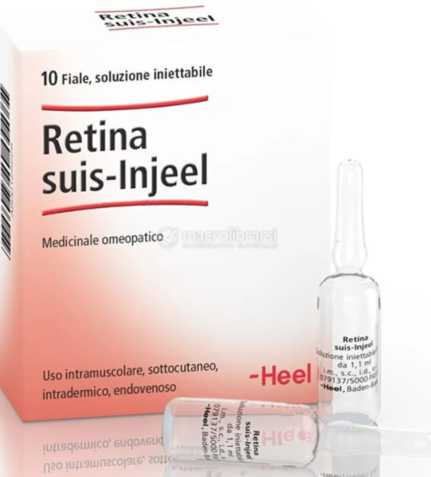 Retina Suis-Injeel Heel 10 Fiale