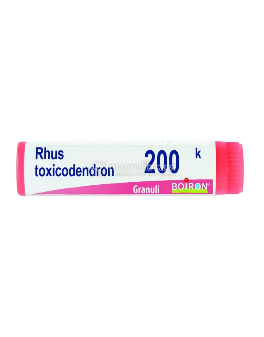 Rhus Toxicodendron 200K Globuli Monodose Boiron