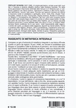 Riassunto di Metafisica Integrale