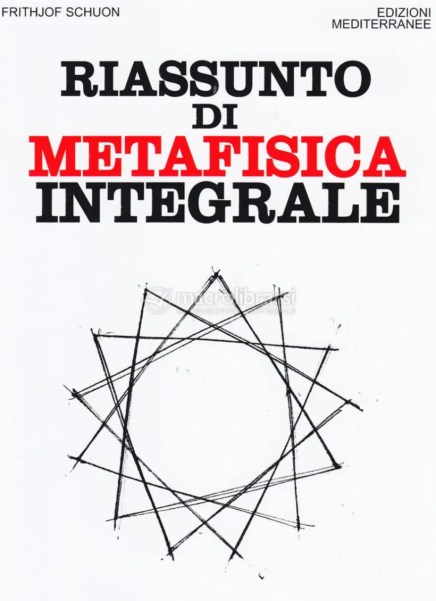 Riassunto di Metafisica Integrale