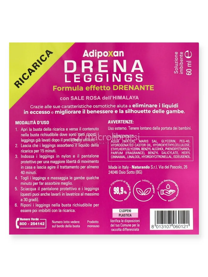Ricarica Adipoxan Drena Leggings