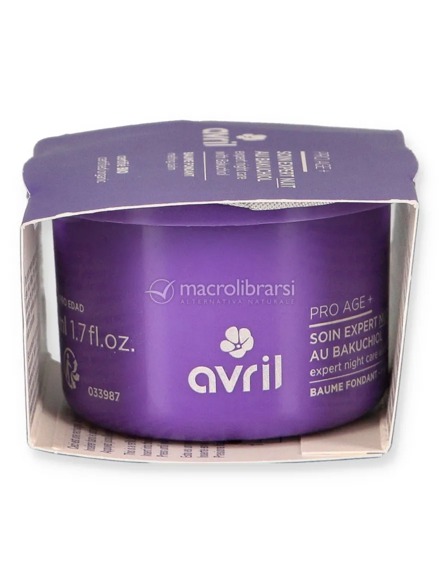 Ricarica Balsamo Viso Notte Bio al Bakuchiol Pro Age+