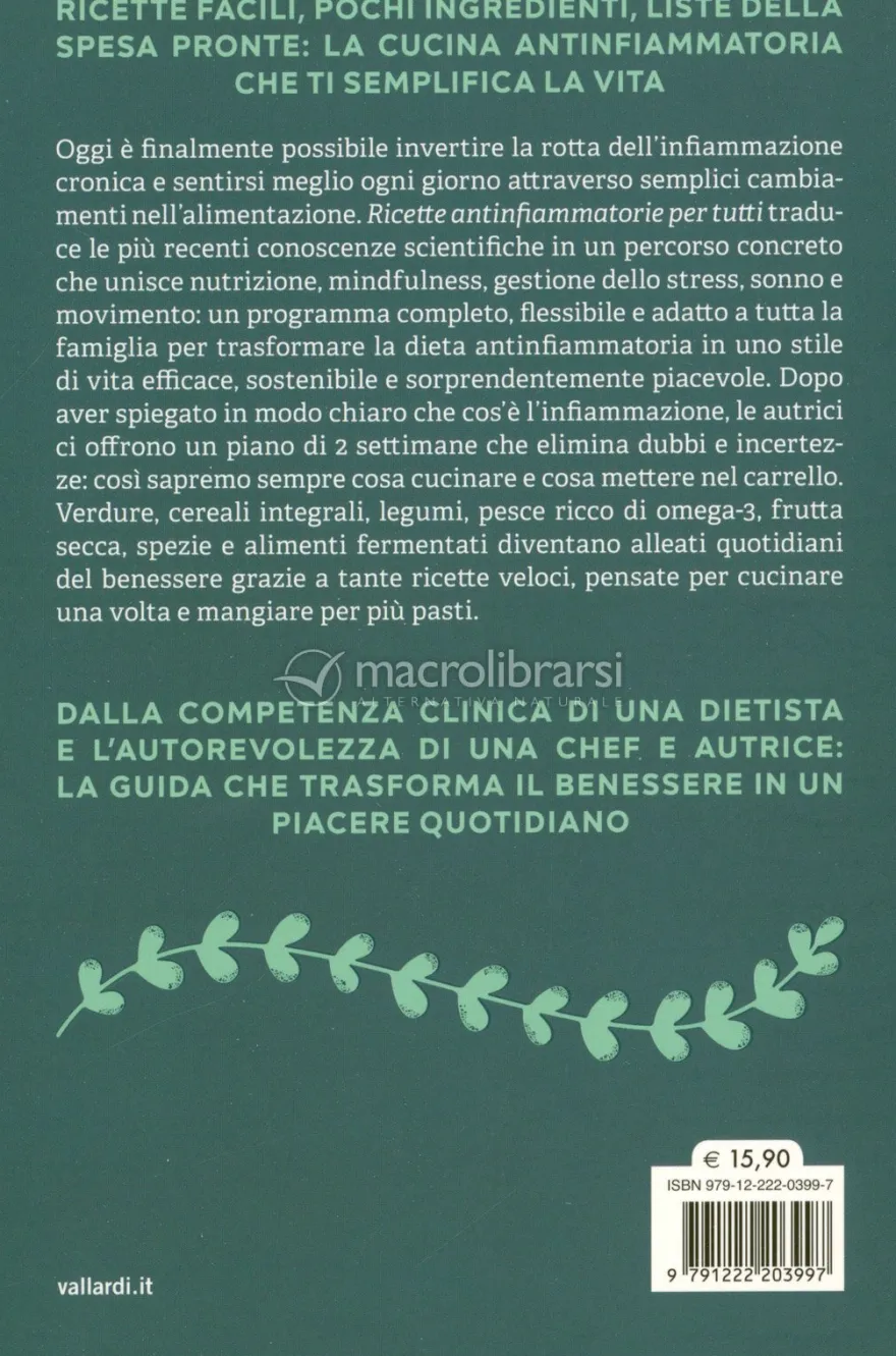 Ricette Antinfiammatorie per Tutti