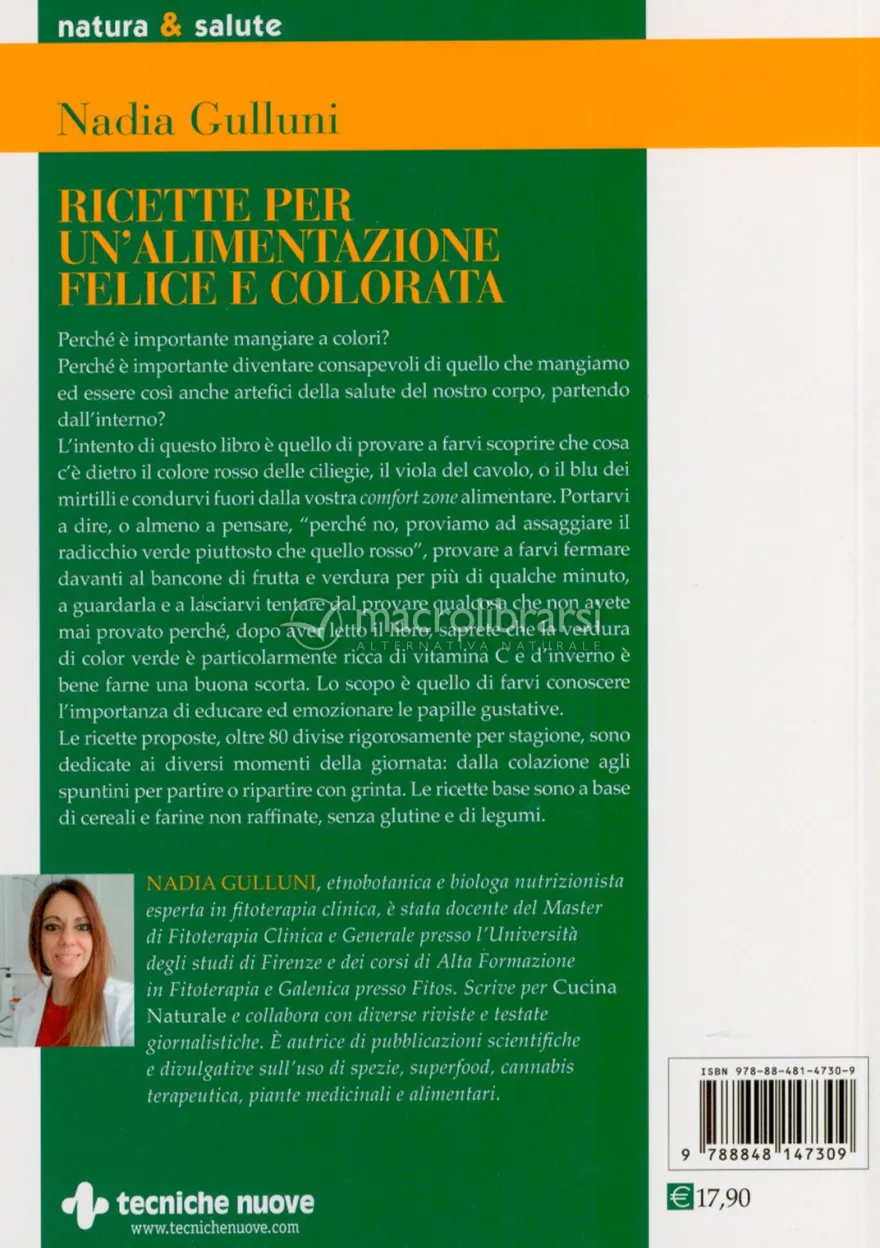 Ricette per un' Alimentazione Felice e Colorata