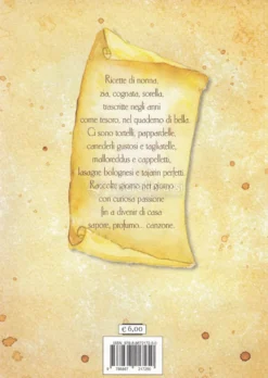 Ricette - Quaderno per Scriverle - Cucina - Brossura