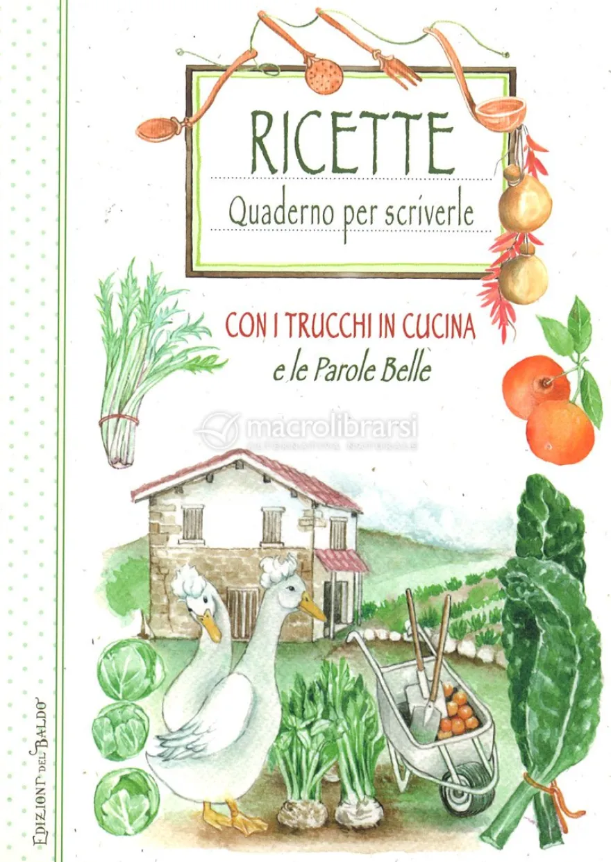 Ricette - Quaderno per Scriverle