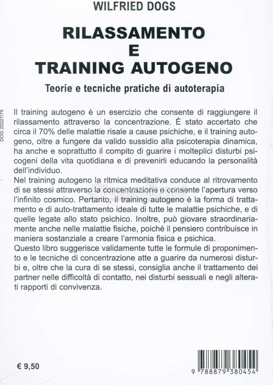 Rilassamento e Training Autogeno