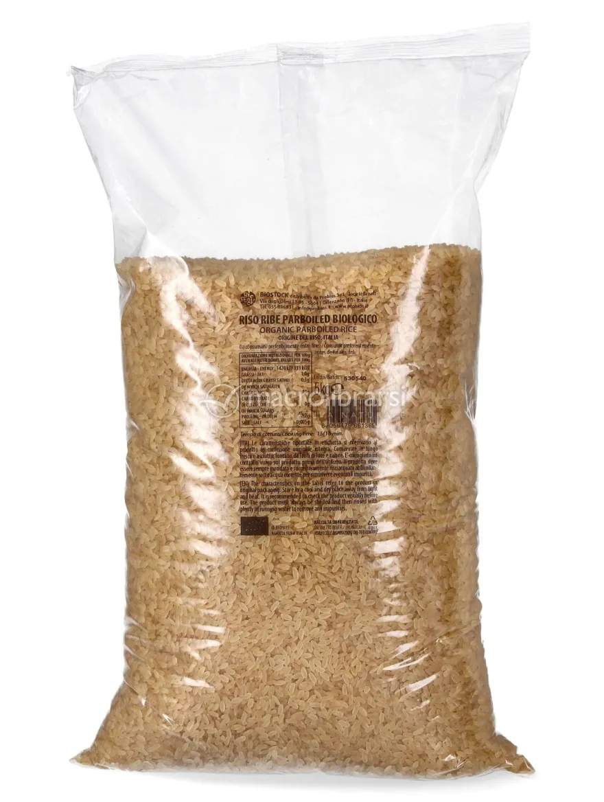 Riso Japonica Ribe Parboiled Italiano Biologico