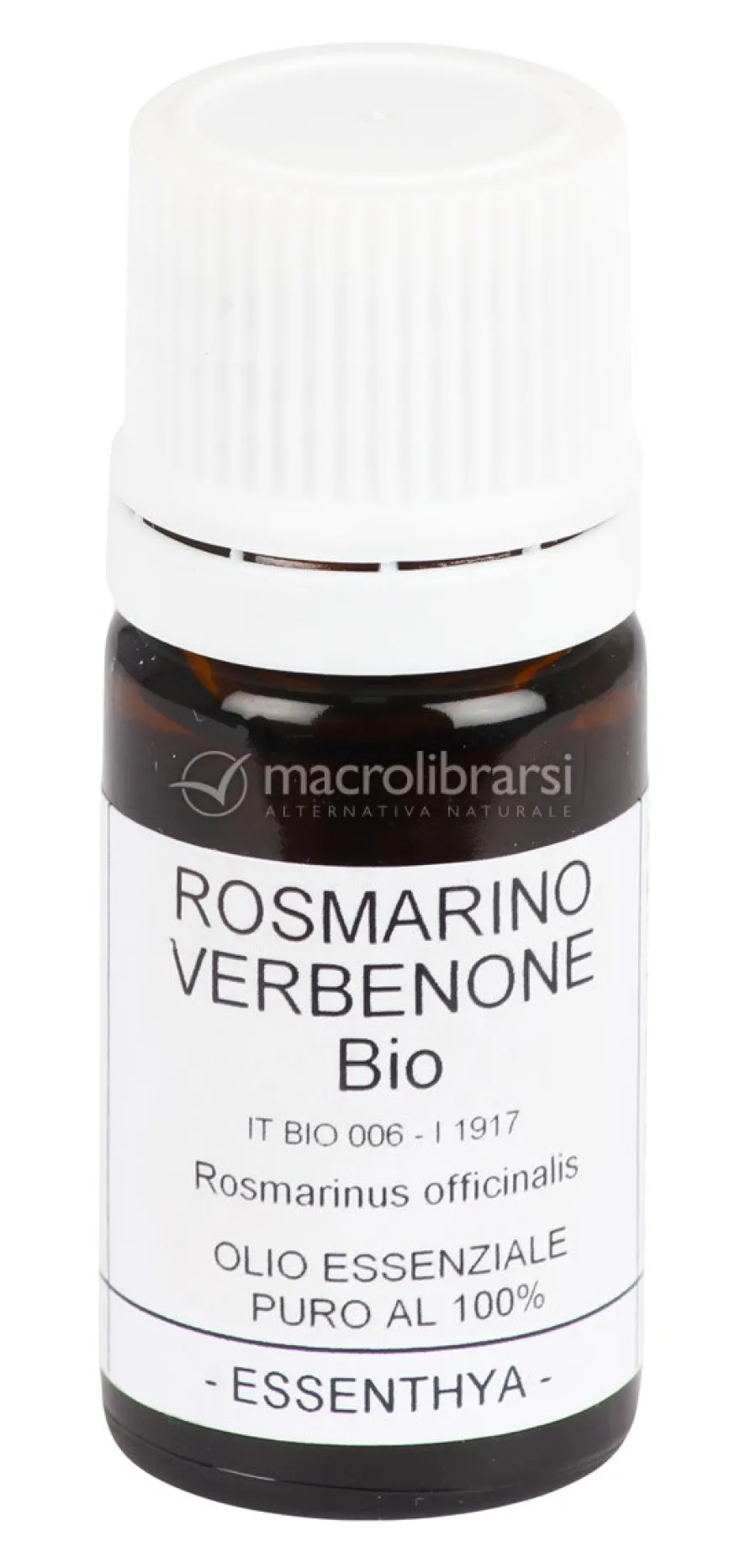 Rosmarino Verbenone Bio - Olio Essenziale Puro - 5 ml