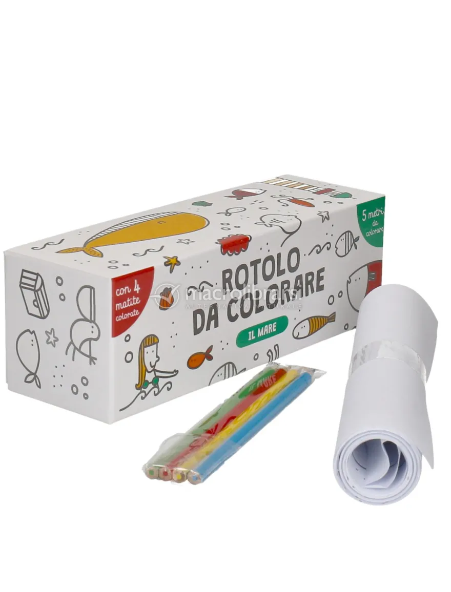 Rotolo da Colorare - Il Mare