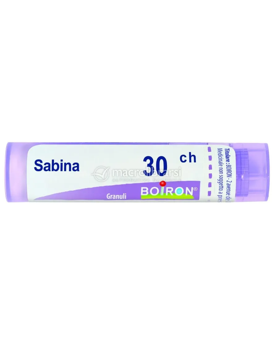 Sabina 30CH Granuli Boiron