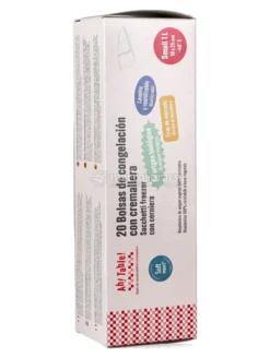 Sacchetti Borse Freezer Con Cerniera in Bioplastica - Small - 20 Pezzi