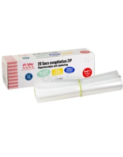 Sacchetti Borse Freezer Con Cerniera in Bioplastica - Small - 20 Pezzi