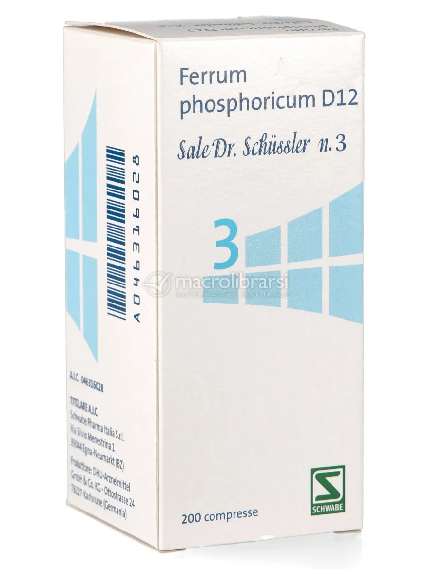 Sale Dr.Schüssler N.3 - Ferrum Phosphoricum D12