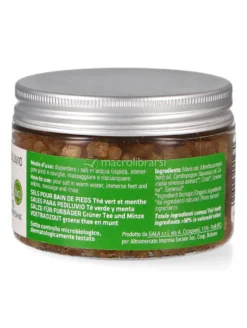Sali per Pediluvio - Tè Verde e Menta Bio