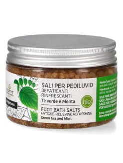 Sali per Pediluvio - Tè Verde e Menta Bio