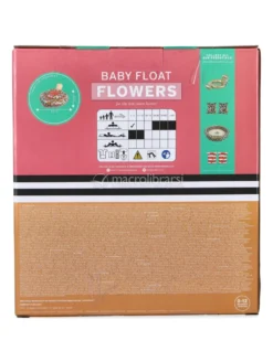 Salvagente con Mutandina in PVC Riciclabile - 0/12 mesi - Fiori Colorati