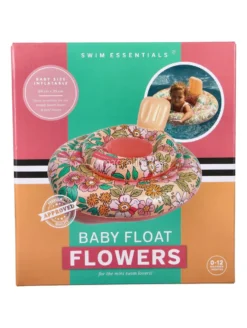 Salvagente con Mutandina in PVC Riciclabile - 0/12 mesi - Fiori Colorati