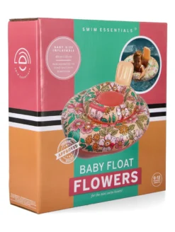 Salvagente con Mutandina in PVC Riciclabile - 0/12 mesi - Fiori Colorati