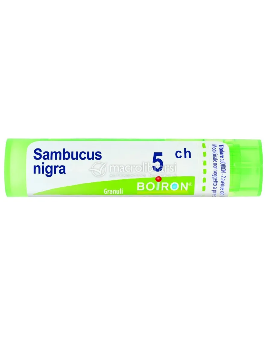 Sambucus Nigra 5CH Granuli Boiron