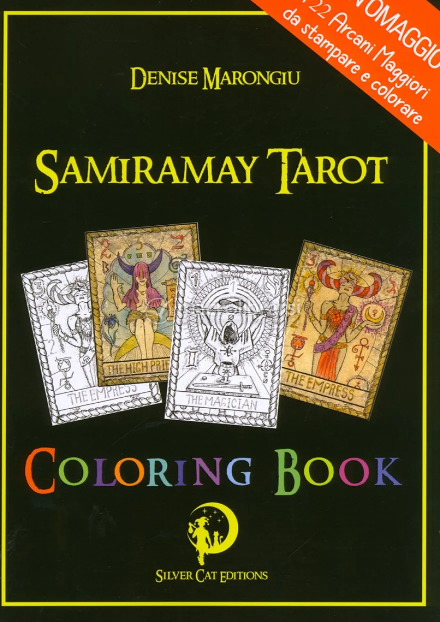 Samiramay Tarot - Coloring Book